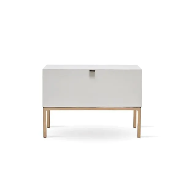 Legato bedside table (white)